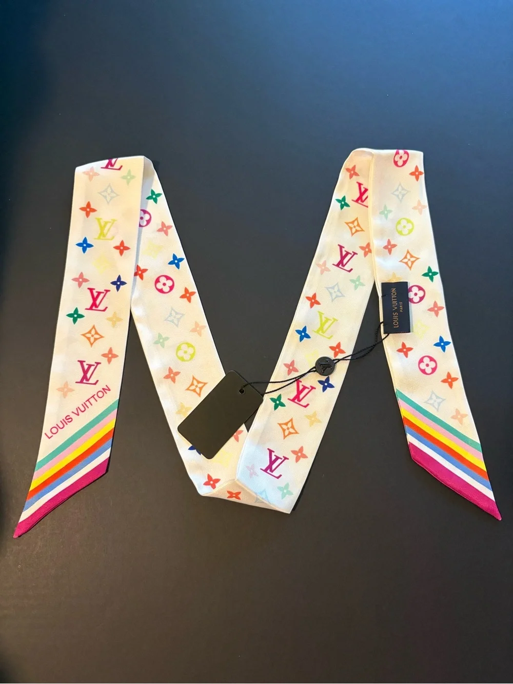Fashion Silk Long Scarf Twilly